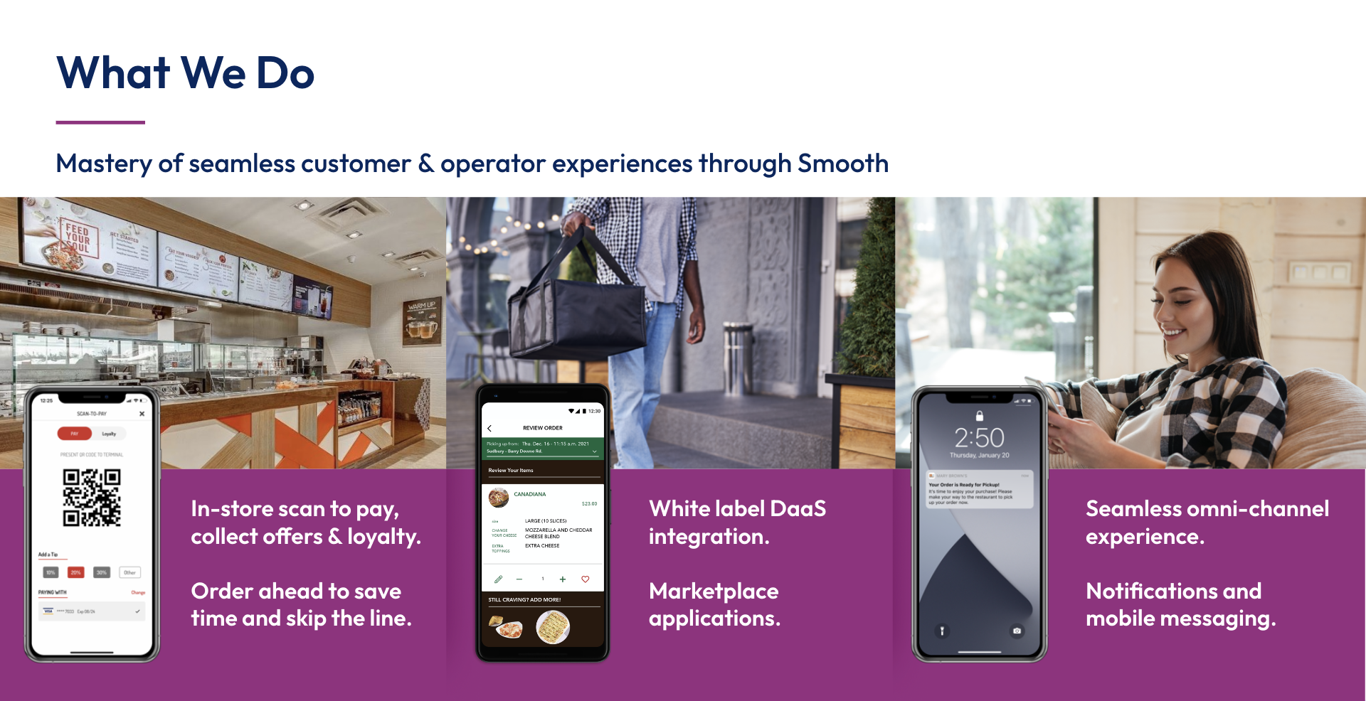 screenshot of Smooth Commerce